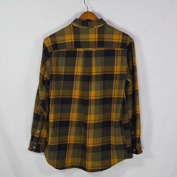Red Head Brand Co Flannel Shirt L Plaid Button Up 100% Cotton Outdoor Workwear - Picture 2 of 13